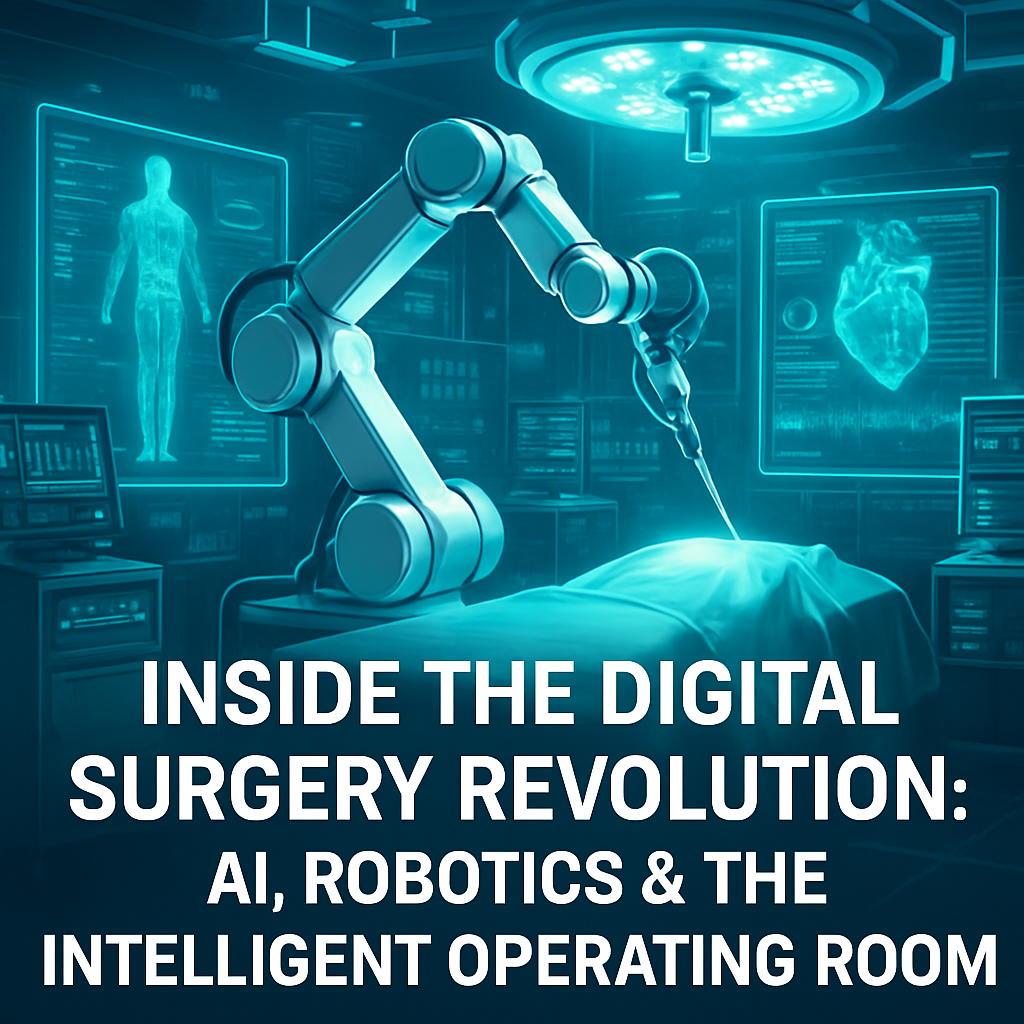 Inside the Digital Surgery Revolution: AI, Robotics & the Intelligent Operating Room