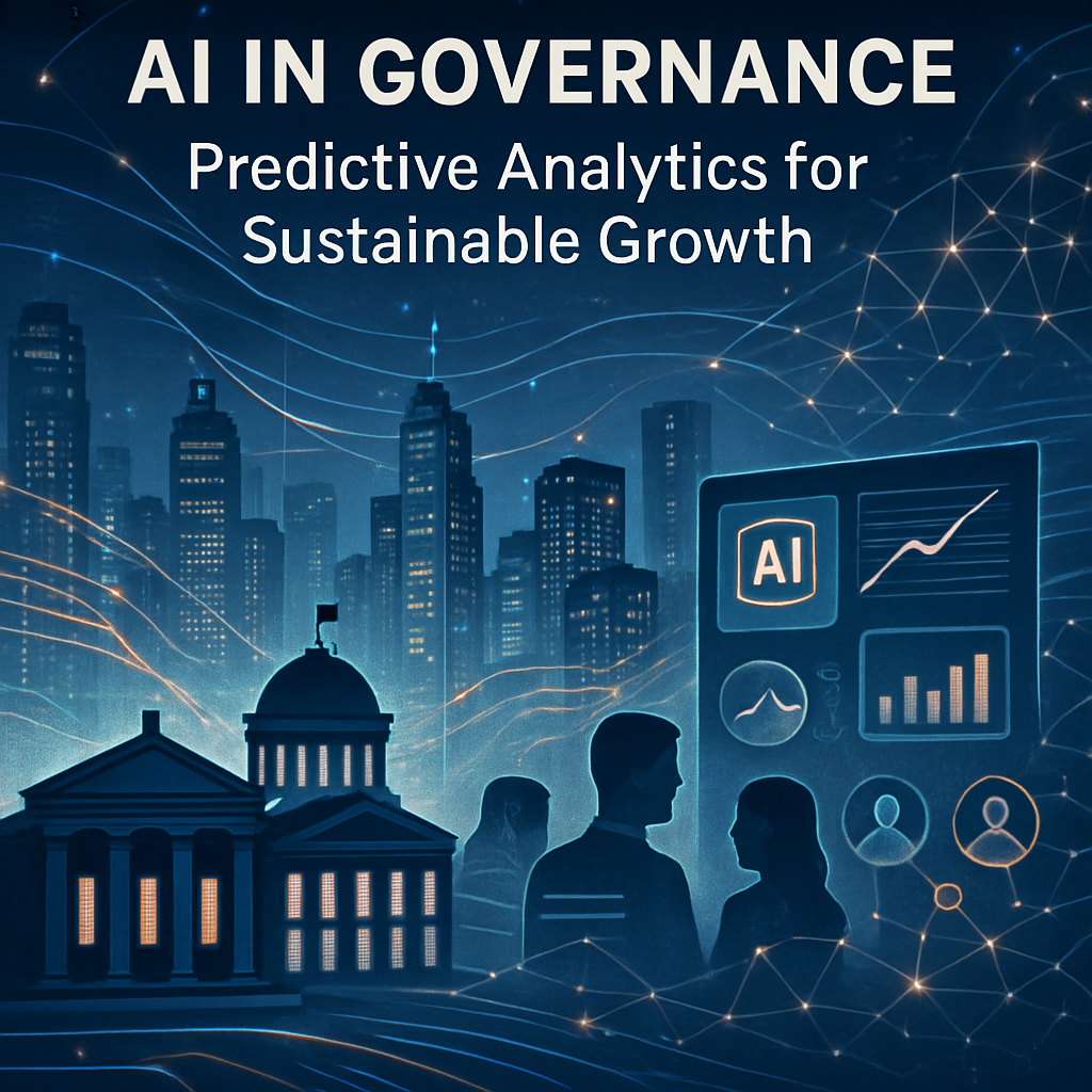 AI in Governance: Predictive Analytics for Sustainable Growth