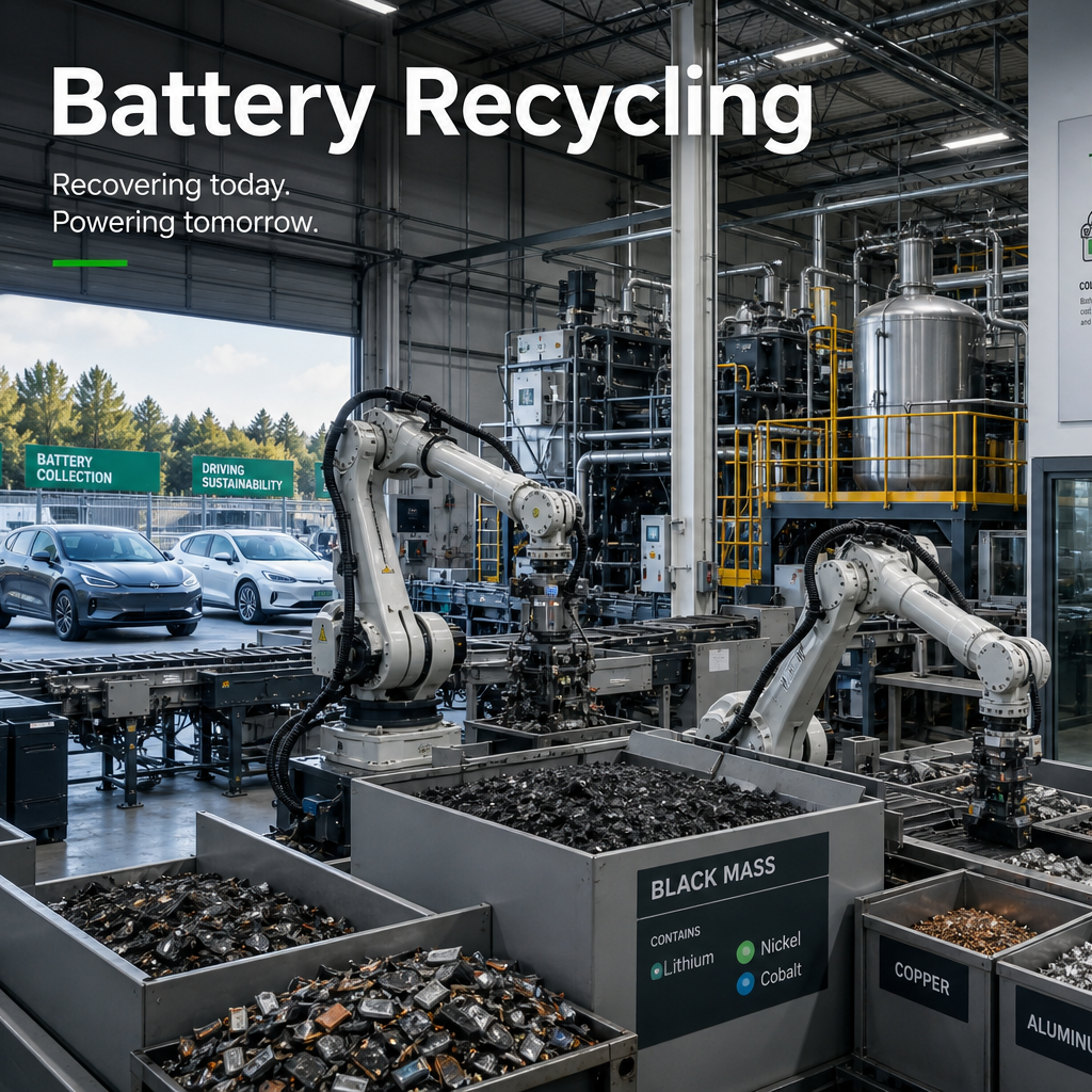 Battery Recycling: How Technology, Material Recovery, and Circular Ecosystems Are Creating Growth