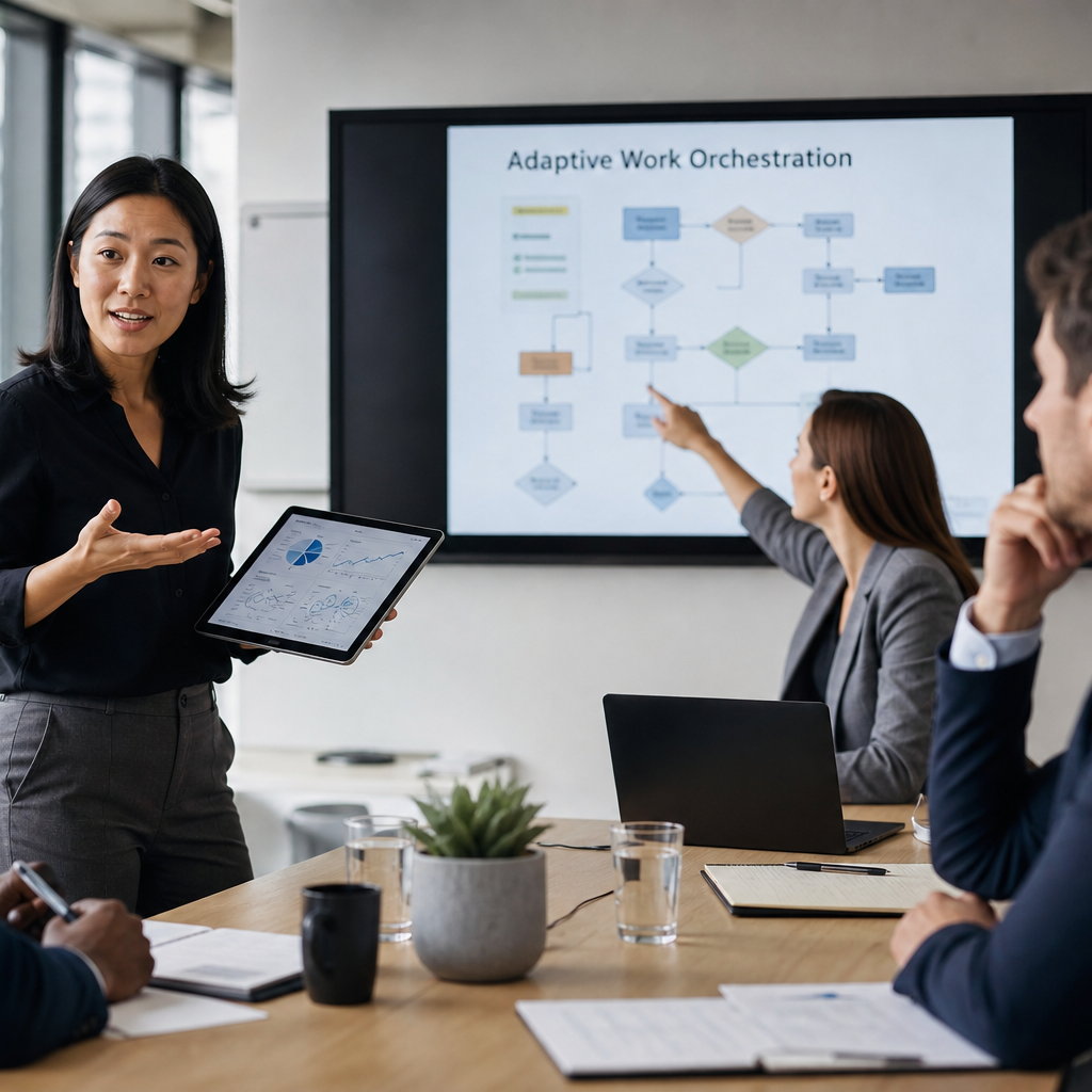 Adaptive Work Orchestration: The New Enterprise Growth Equation