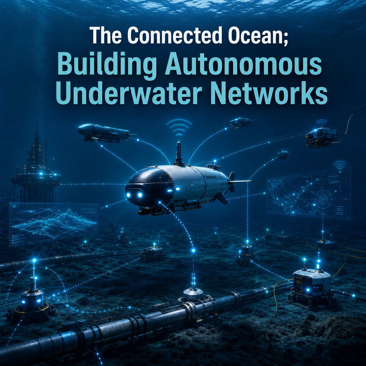 The Connected Ocean: Building Autonomous Underwater Networks