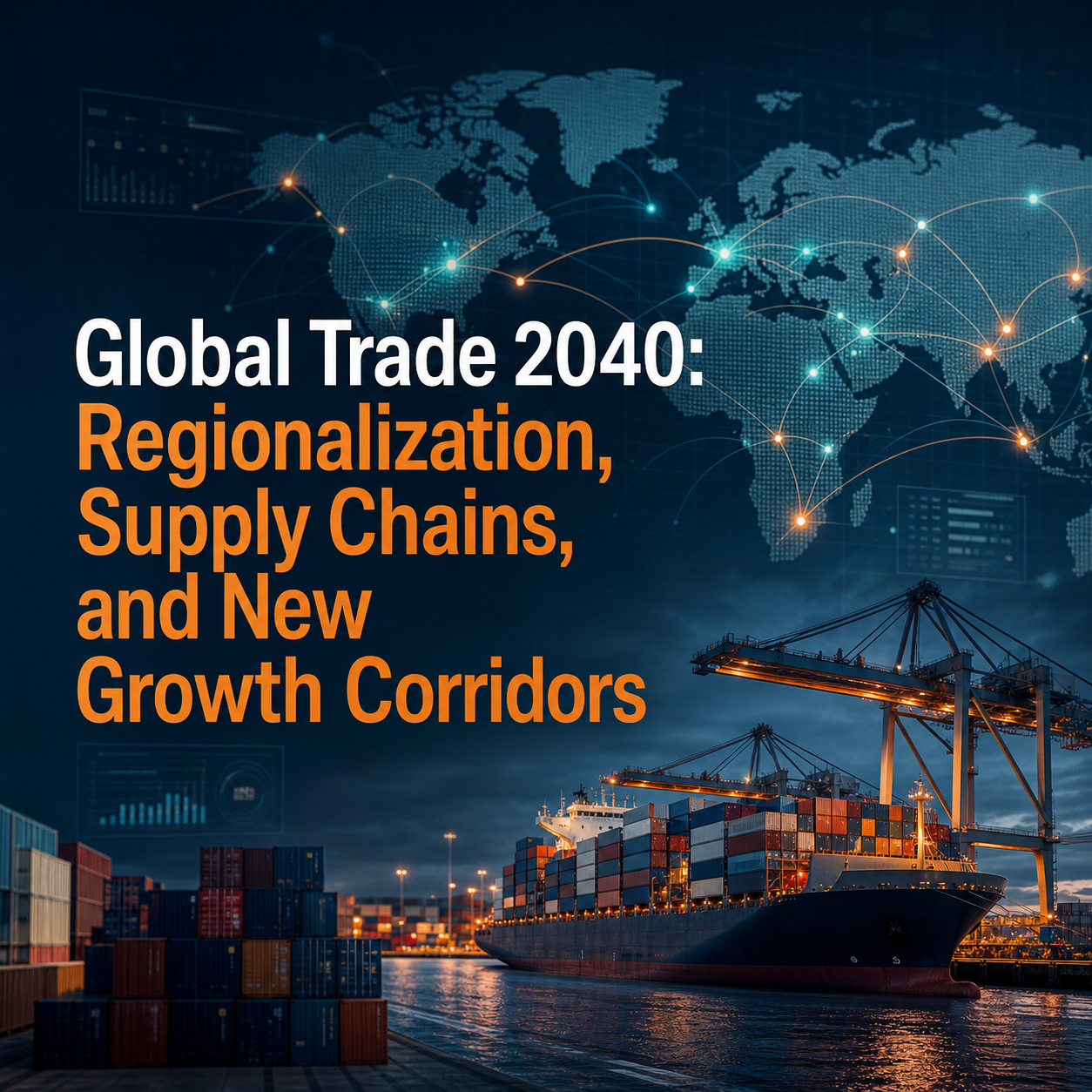Global Trade 2040: Regionalization, Supply Chains, and New Growth Corridors