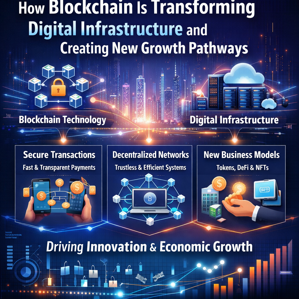 Blockchain as Digital Infrastructure: Enabling Trust, Automation, and New Growth Models