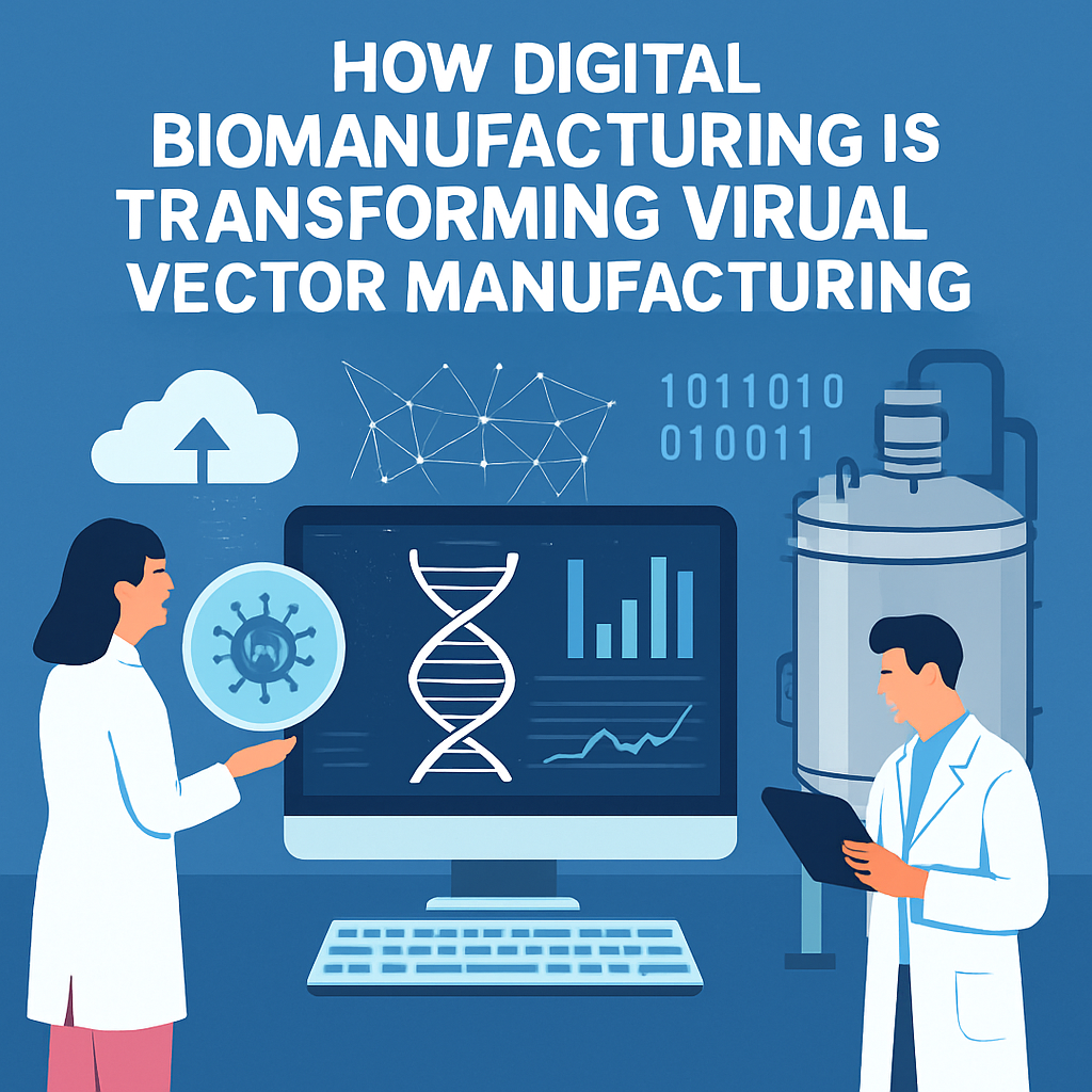 How Digital Biomanufacturing Is Transforming Viral Vector Manufacturing