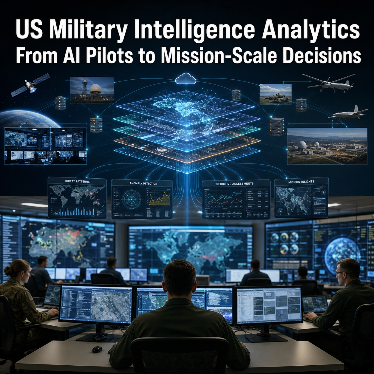 US Military Intelligence Analytics: From AI Pilots to Mission-Scale Decisions