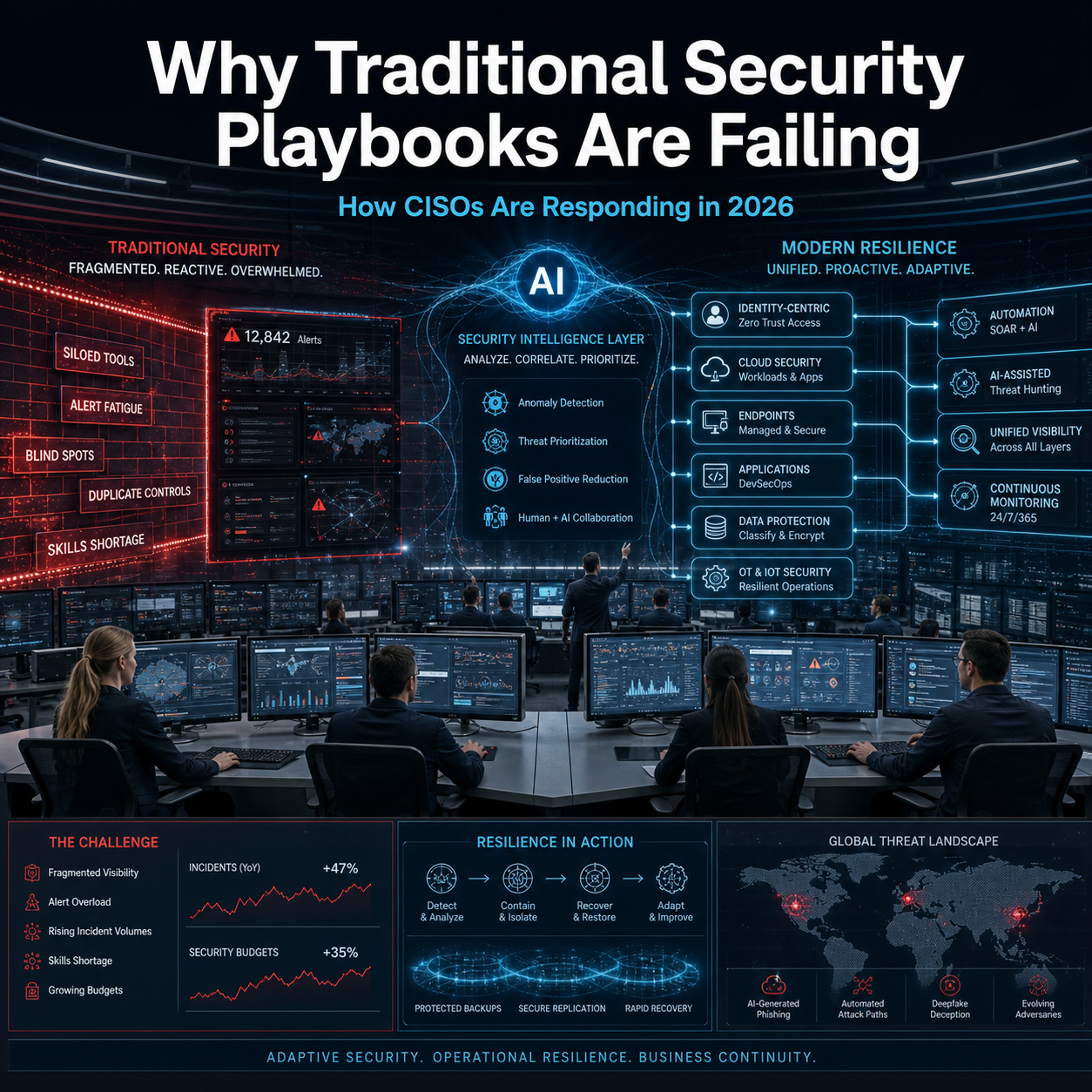 Why Traditional Security Playbooks Are Failing, and How CISOs Are Responding in 2026