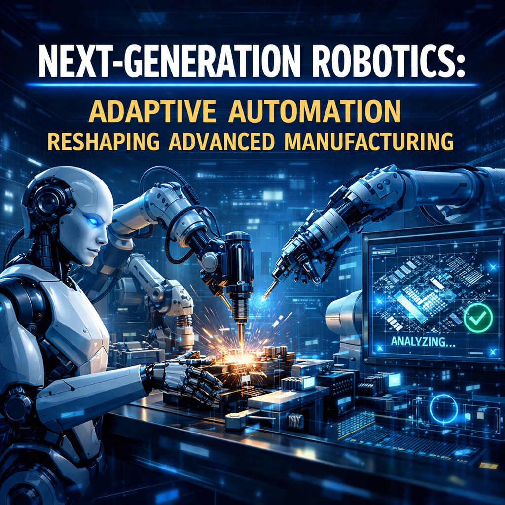 Next-Generation Robotics: Adaptive Automation Reshaping Advanced Manufacturing
