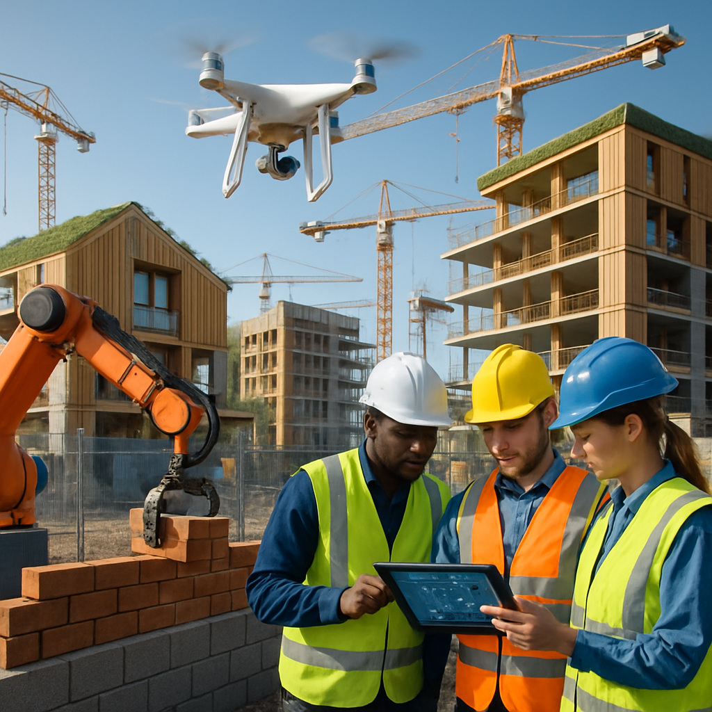 How Sustainable and Digital Construction Technologies Are Redefining the Global Building Construction Industry