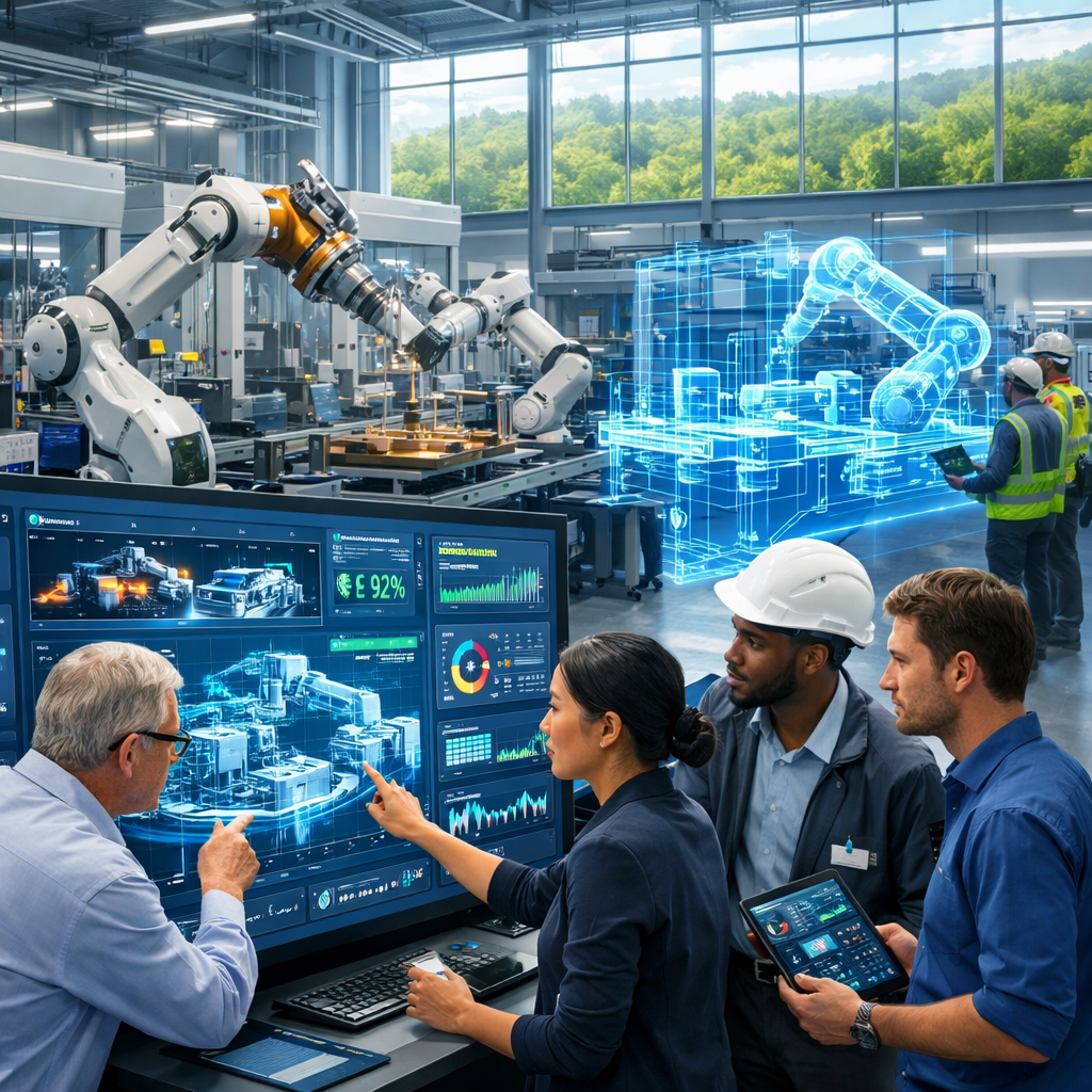 How Digital Thread Ecosystems Enable Smart Manufacturing Growth