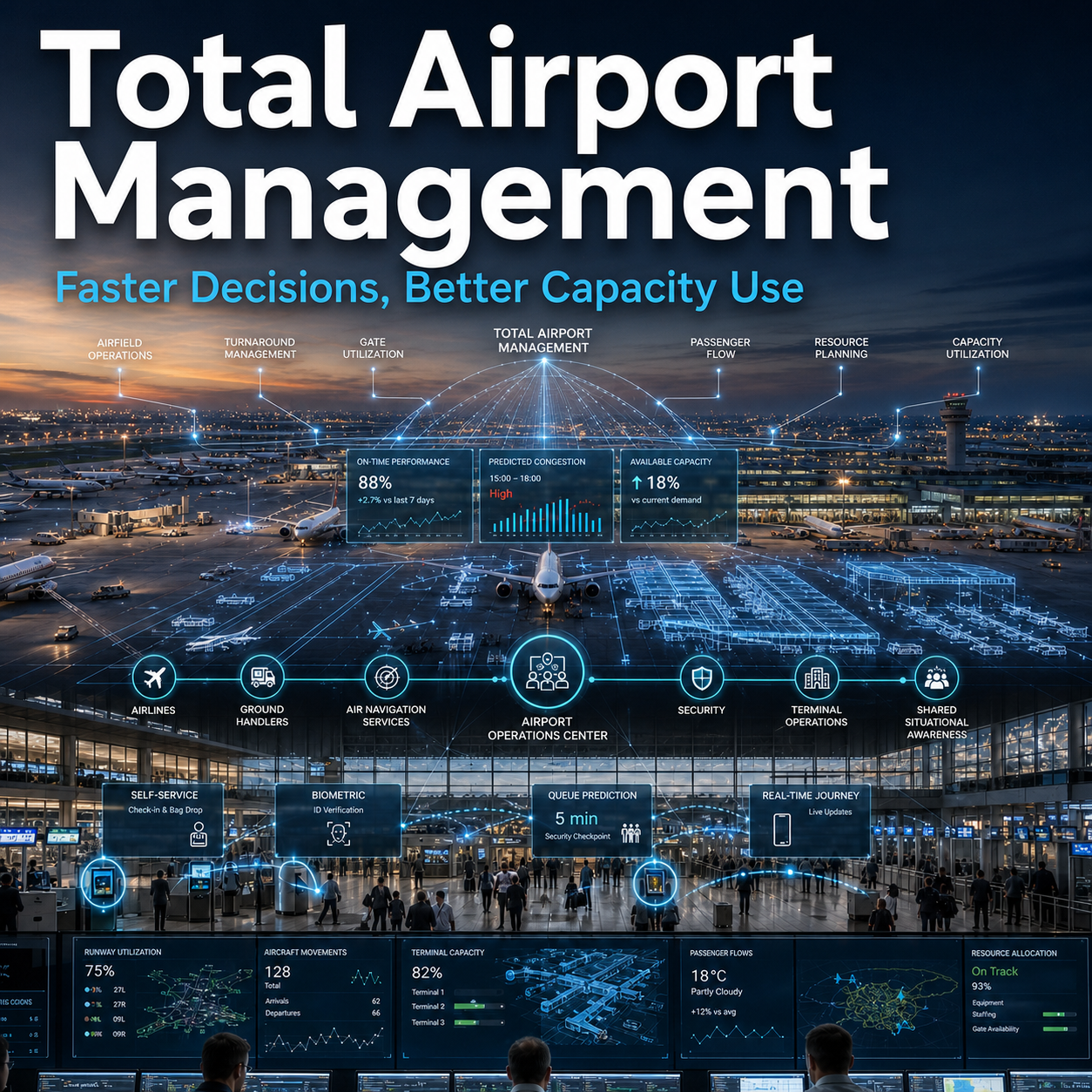 Total Airport Management: Faster Decisions, Better Capacity Use