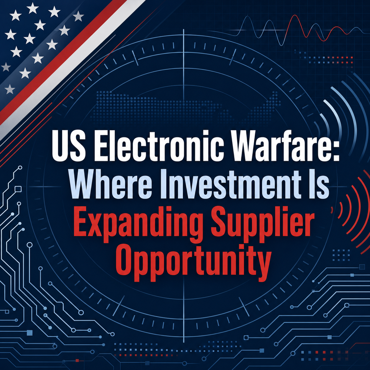 US Electronic Warfare: Where Investment Is Expanding Supplier Opportunity  