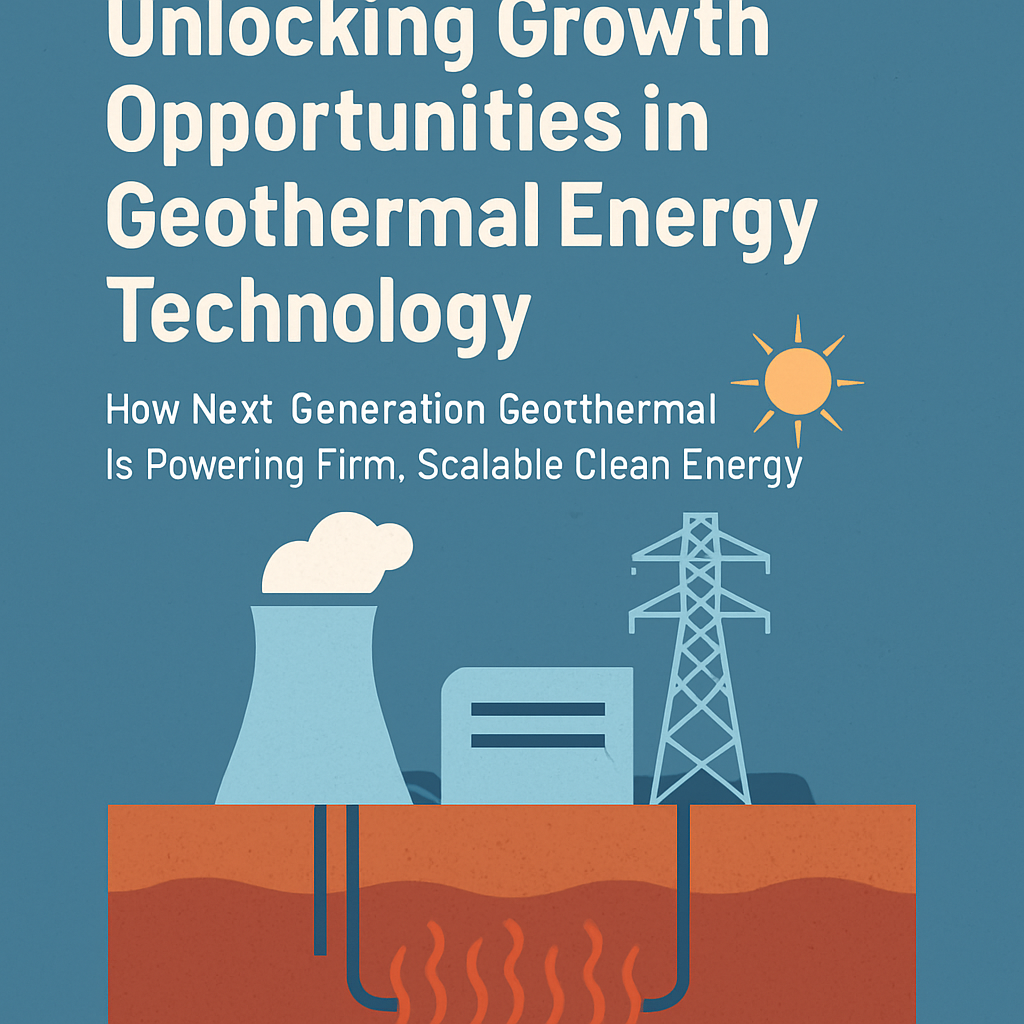 Geothermal Energy Growth Opportunities Scaling Firm Clean Power Beyond Hydrothermal Limits