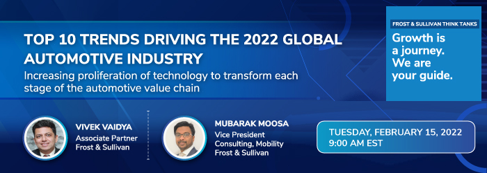 Top 10 Trends Driving the 2022 Global Automotive Industry